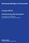 Verfremdung Des Vertrauten cover