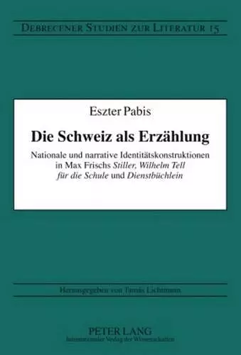 Die Schweiz als Erzaehlung cover