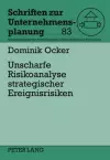 Unscharfe Risikoanalyse Strategischer Ereignisrisiken cover