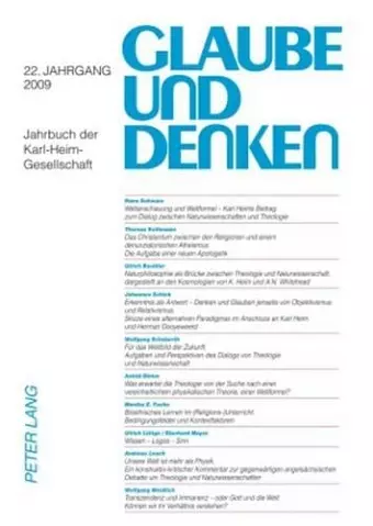 Glaube Und Denken cover