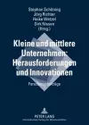 Kleine Und Mittlere Unternehmen: Herausforderungen Und Innovationen cover