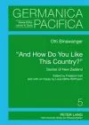 «And How Do You Like This Country?» cover