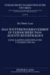 Das Wettbewerbsverbot in Versicherungsagenturvertraegen cover