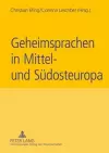 Geheimsprachen in Mittel- Und Suedosteuropa cover