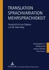 Translation – Sprachvariation – Mehrsprachigkeit cover