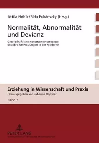 Normalitaet, Abnormalitaet und Devianz cover