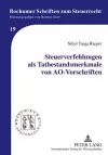 Steuerverfehlungen ALS Tatbestandsmerkmale Von Ao-Vorschriften cover