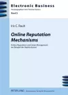 Online Reputation Mechanisms cover