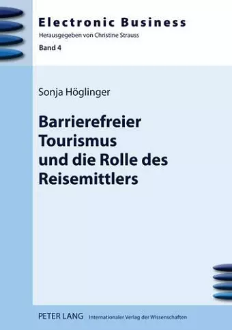 Barrierefreier Tourismus Und Die Rolle Des Reisemittlers cover