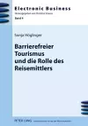 Barrierefreier Tourismus Und Die Rolle Des Reisemittlers cover