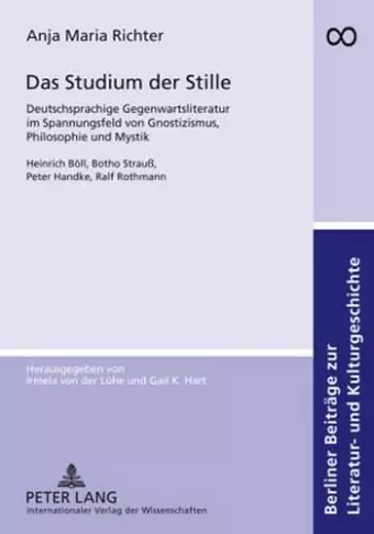 Das Studium Der Stille cover