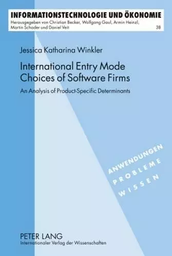 International Entry Mode Choices of Software Firms cover