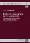 Die Kommerzialisierung Der Gewebespende cover