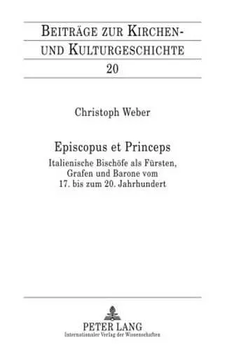 Episcopus Et Princeps cover