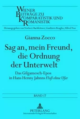 Sag An, Mein Freund, Die Ordnung Der Unterwelt cover