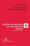 Alliancing Contracts im deutschen Rechtssystem cover