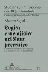 Logica e metafisica nel Kant precritico cover