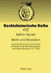 Recht Und Revolution cover