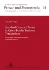 Standard Contract Terms in Cross-Border Business Transactions cover