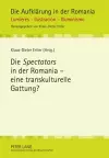 Die «Spectators» in Der Romania - Eine Transkulturelle Gattung? cover