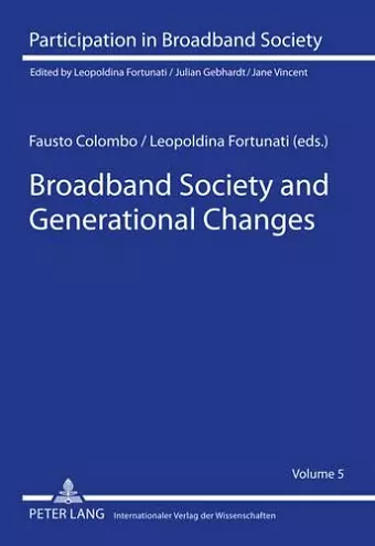 Broadband Society and Generational Changes cover