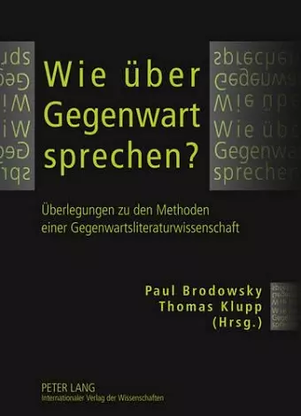 Wie Ueber Gegenwart Sprechen? cover