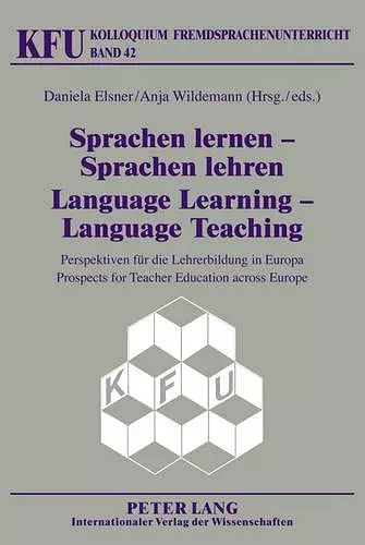 Sprachen lernen – Sprachen lehren- Language Learning – Language Teaching cover