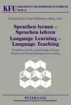 Sprachen lernen – Sprachen lehren- Language Learning – Language Teaching cover