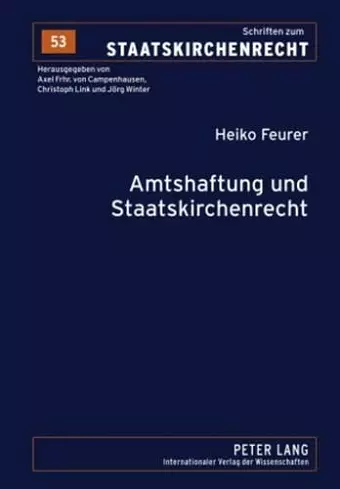 Amtshaftung Und Staatskirchenrecht cover