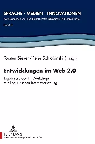 Entwicklungen im Web 2.0 cover