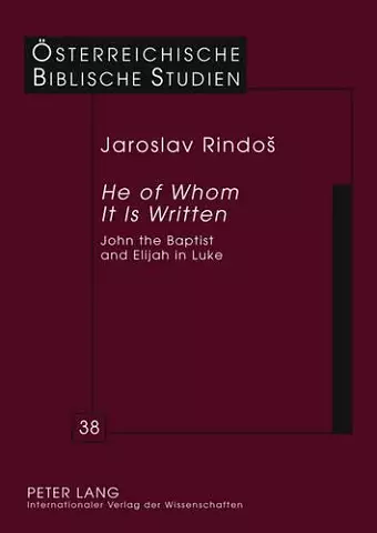 «He of Whom It Is Written» cover