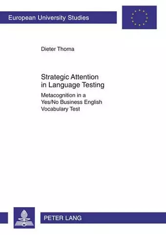 Strategic Attention in Language Testing cover