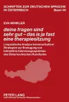 «Deine Fragen Sind Sehr Gut - Das Is Ja Fast Eine Therapiesitzung» cover