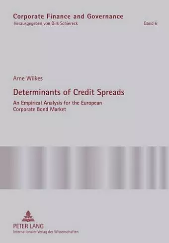 Determinants of Credit Spreads cover