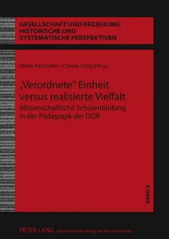 «Verordnete» Einheit Versus Realisierte Vielfalt cover