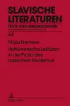 Verfuehrerische Lektueren in Der Prosa Des Russischen Realismus cover
