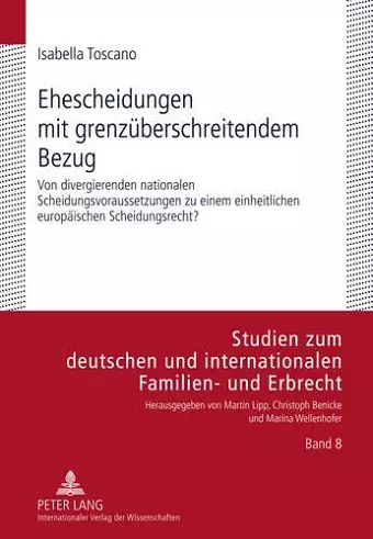 Ehescheidungen Mit Grenzueberschreitendem Bezug cover