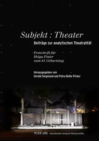 Subjekt: Theater cover