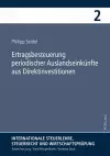 Ertragsbesteuerung Periodischer Auslandseinkuenfte Aus Direktinvestitionen cover