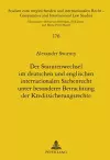 Der Statutenwechsel Im Deutschen Und Englischen Internationalen Sachenrecht Unter Besonderer Betrachtung Der Kreditsicherungsrechte cover