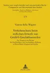 Verkehrsschutz Beim Redlichen Erwerb Von Gmbh-Geschaeftsanteilen cover