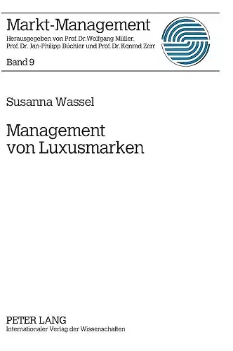 Management von Luxusmarken cover