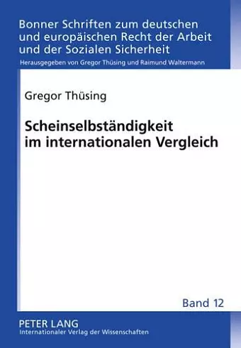 Scheinselbstaendigkeit Im Internationalen Vergleich cover