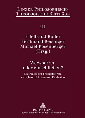 Wegsperren Oder Einschließen? cover