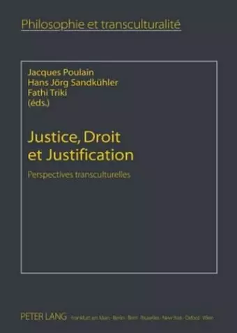 Justice, Droit Et Justification cover