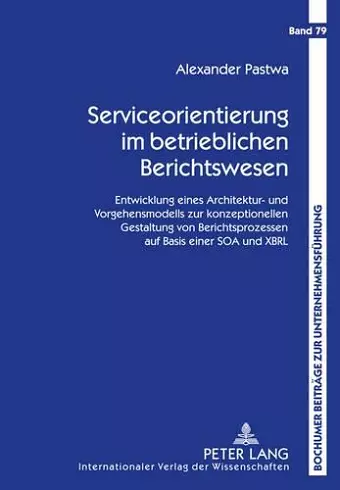 Serviceorientierung Im Betrieblichen Berichtswesen cover