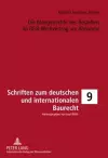 Die Mangelrechte Des Bestellers Im Bgb-Werkvertrag VOR Abnahme cover