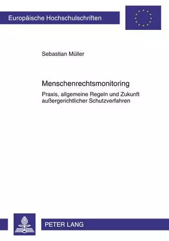 Menschenrechtsmonitoring cover