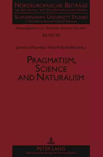 Pragmatism, Science and Naturalism cover