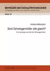 Sind Schwiegermuetter Alle Gleich? cover